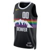 Camiseta Hombre Denver Nuggets Personalizadas 2025-26 Nike City Edition Negro Swingman
